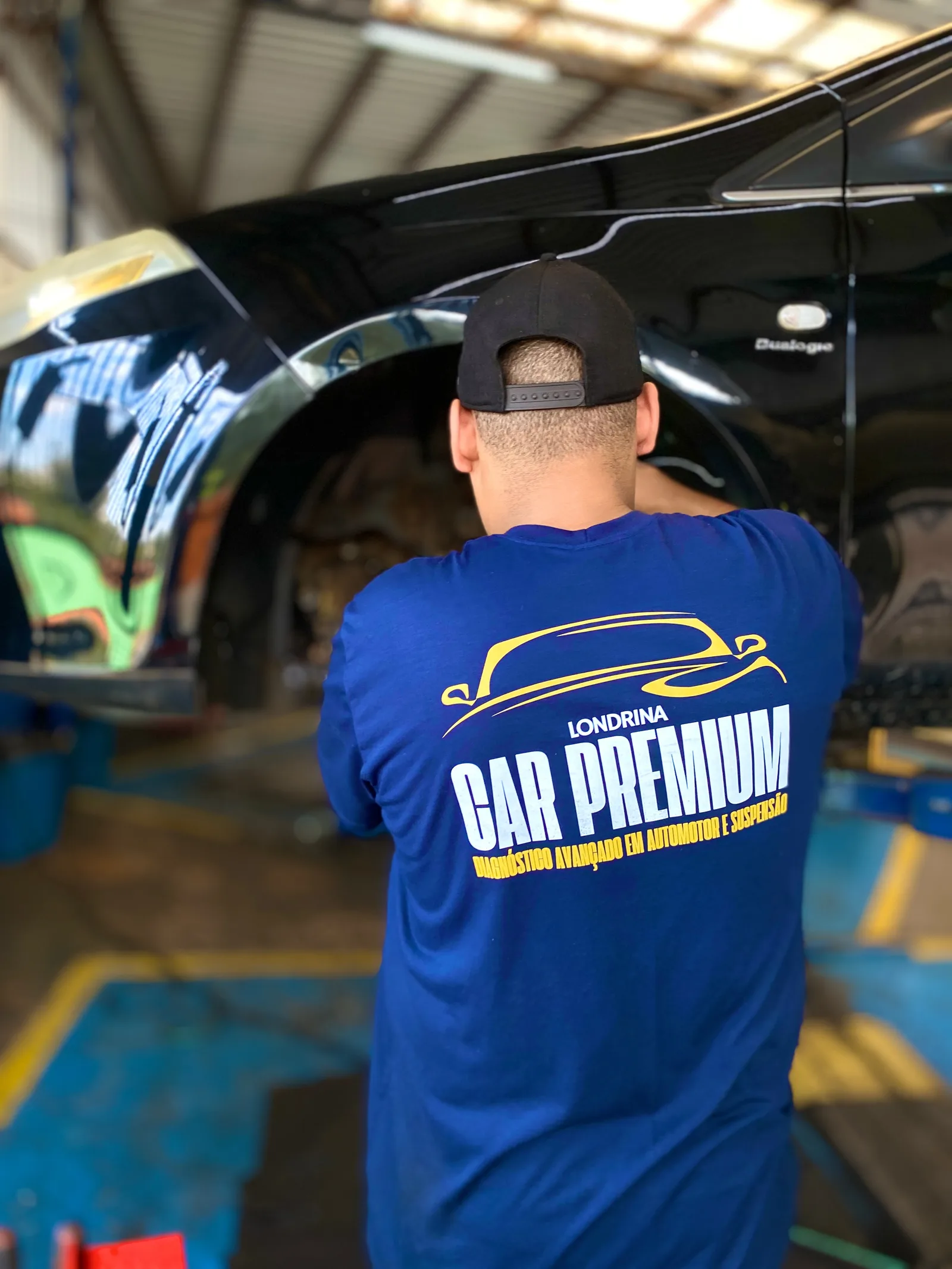 Atendimento na oficina Car Premium