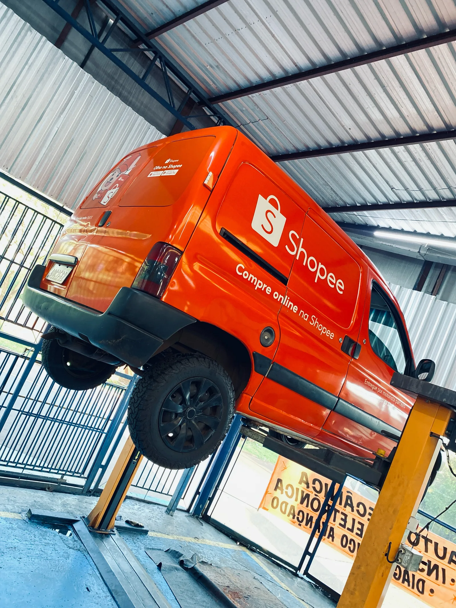 Estrutura da oficina Car Premium