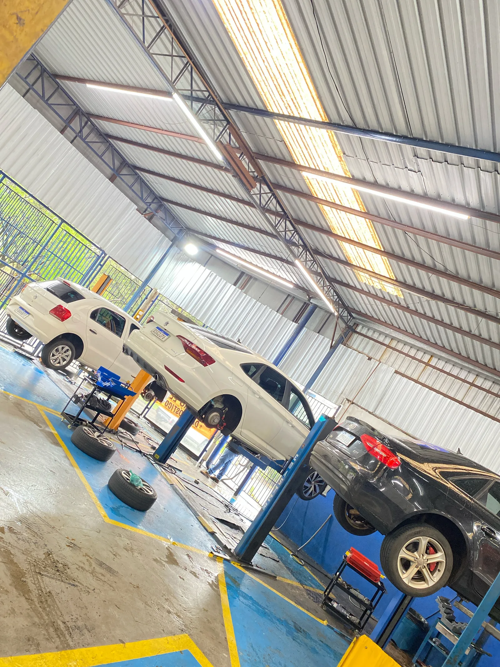 Estrutura da oficina Car Premium