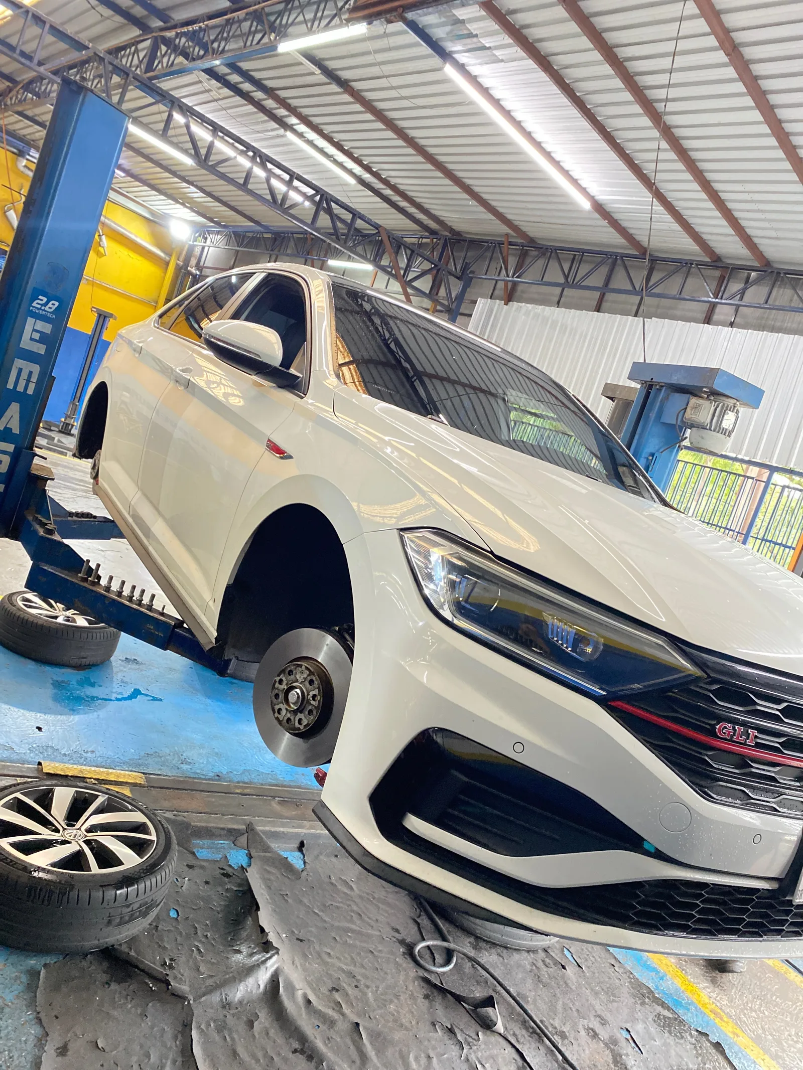 Estrutura da oficina Car Premium