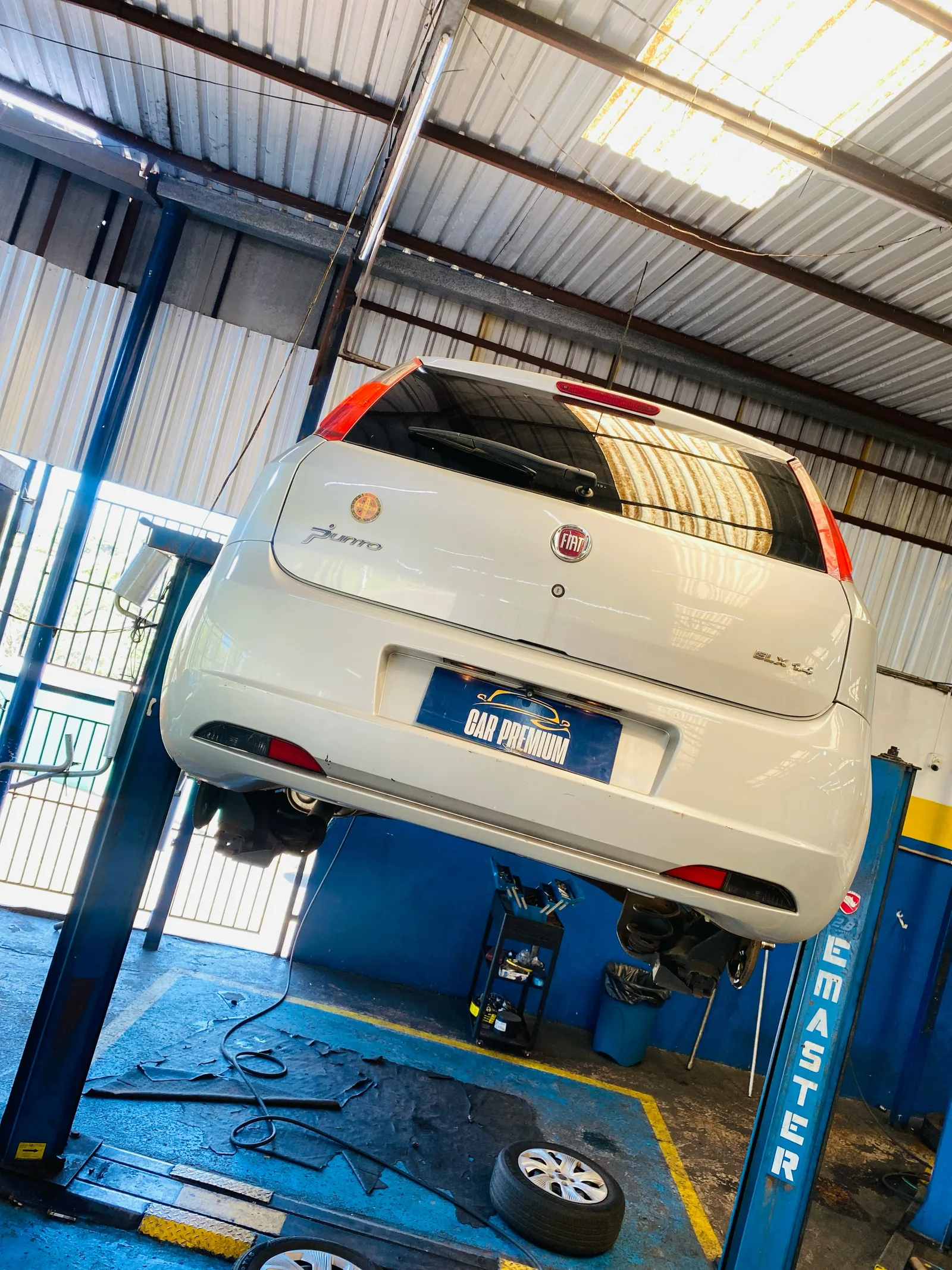 Estrutura da oficina Car Premium